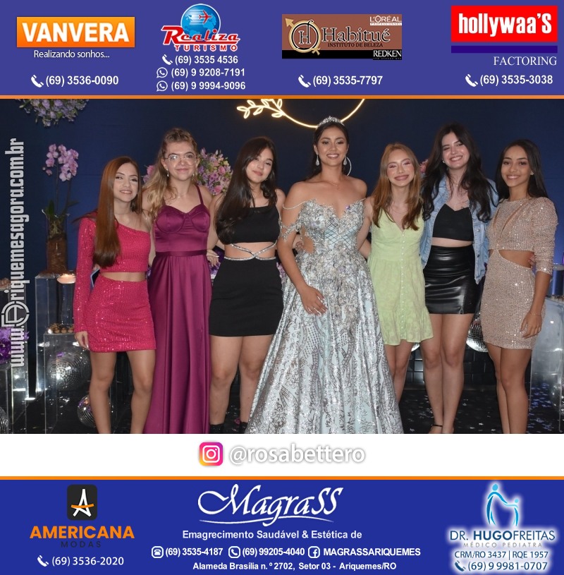 Aniversário 15 anos Letícia Asano Maciel em Ariquemes