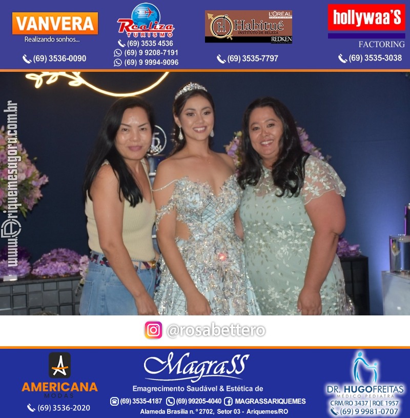 Aniversário 15 anos Letícia Asano Maciel em Ariquemes