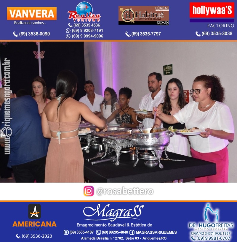 Aniversário 15 anos Letícia Asano Maciel em Ariquemes