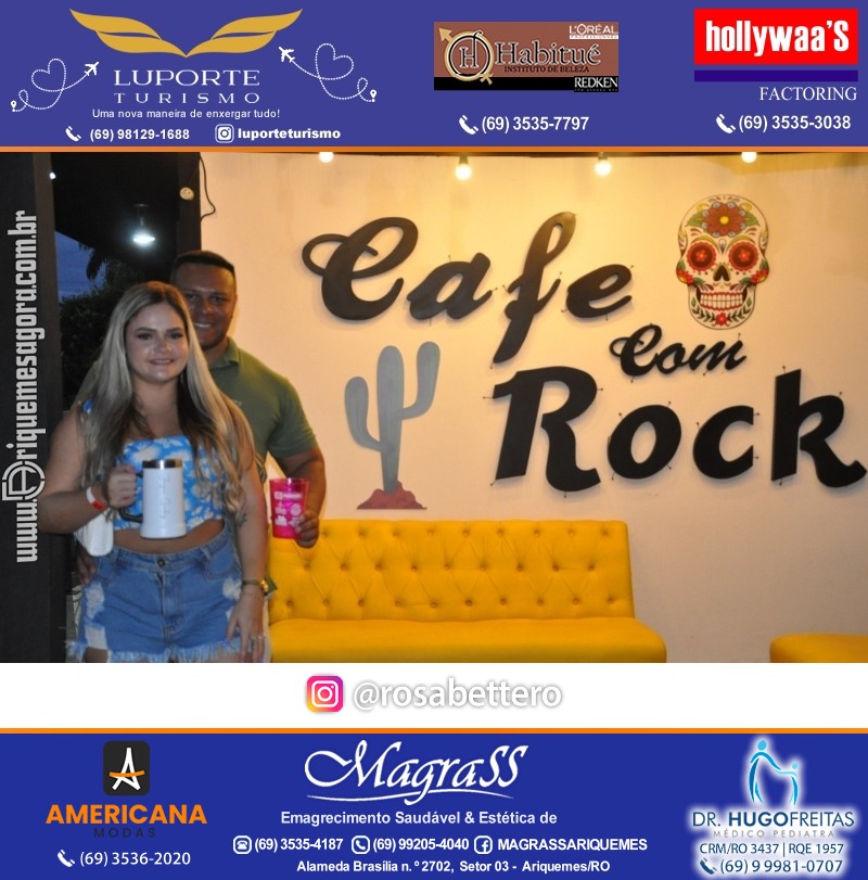 Café com Rock no sábado com Feijuca Open Bar de Feijoada