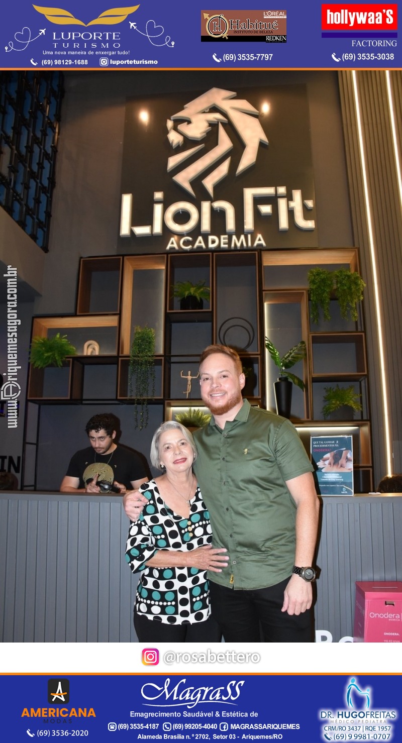 Fotos Inauguração Lion.fitacademia na Av. Canaã em Ariquemes