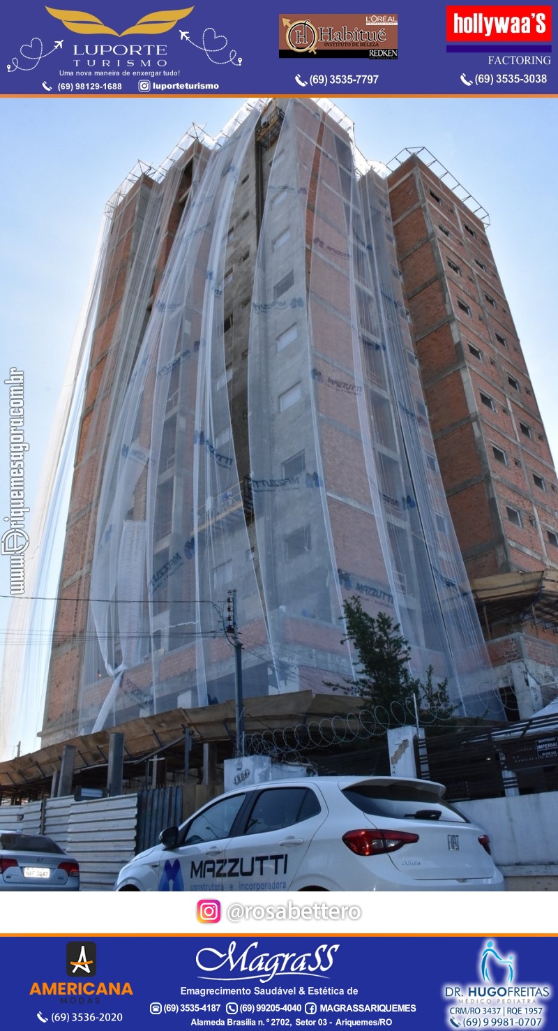 Lançamento de apartamento decorado do EDIFÍCIO MASSERATA em Ariquemes Rondônia