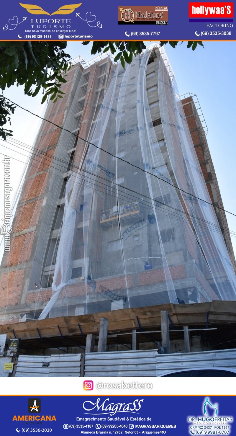 Lançamento de apartamento decorado do EDIFÍCIO MASSERATA em Ariquemes Rondônia