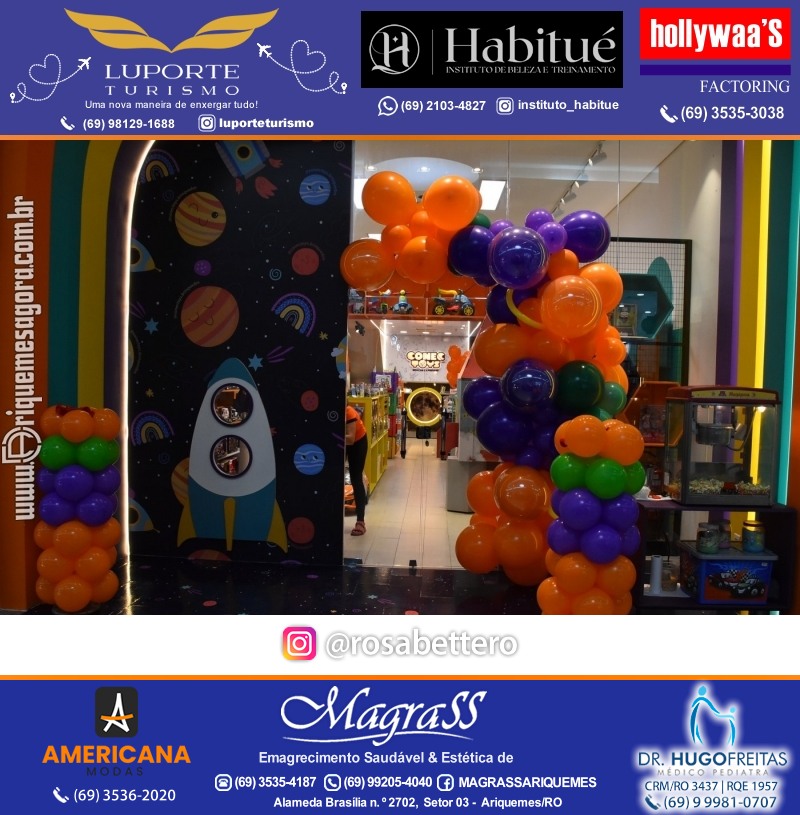 Inauguração CONECTOYS BRINQUEDOS & “Brincar é aprender” Loja de brinquedos no IG Shopping em Ariquemes Rondônia