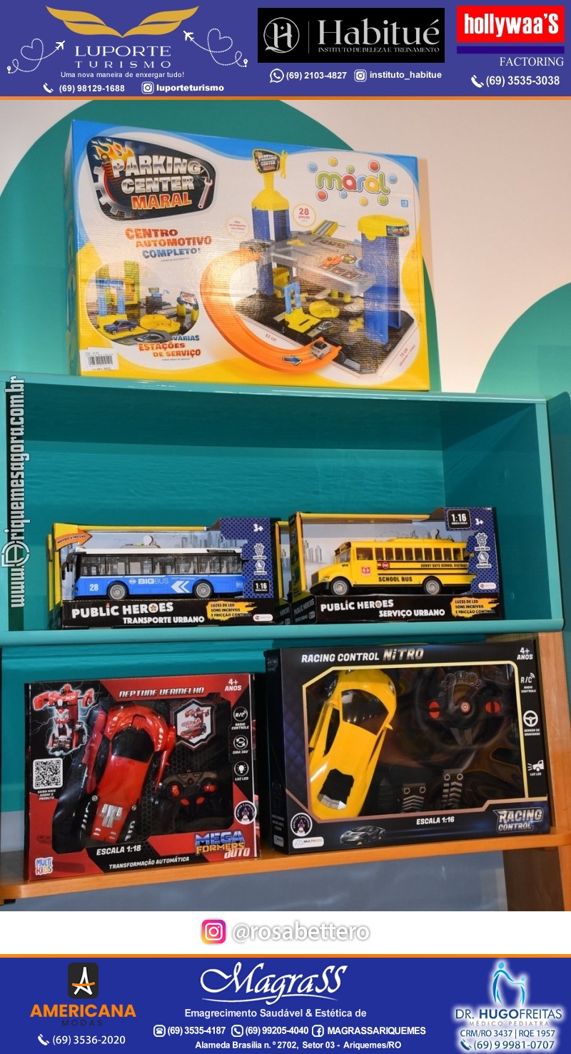 Inauguração CONECTOYS BRINQUEDOS & “Brincar é aprender” Loja de brinquedos no IG Shopping em Ariquemes Rondônia