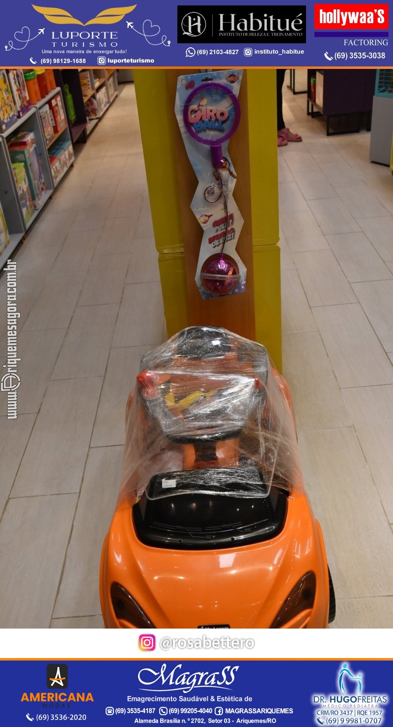 Inauguração CONECTOYS BRINQUEDOS & “Brincar é aprender” Loja de brinquedos no IG Shopping em Ariquemes Rondônia