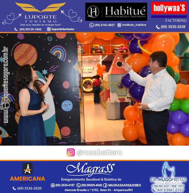 Inauguração CONECTOYS BRINQUEDOS & “Brincar é aprender” Loja de brinquedos no IG Shopping em Ariquemes Rondônia