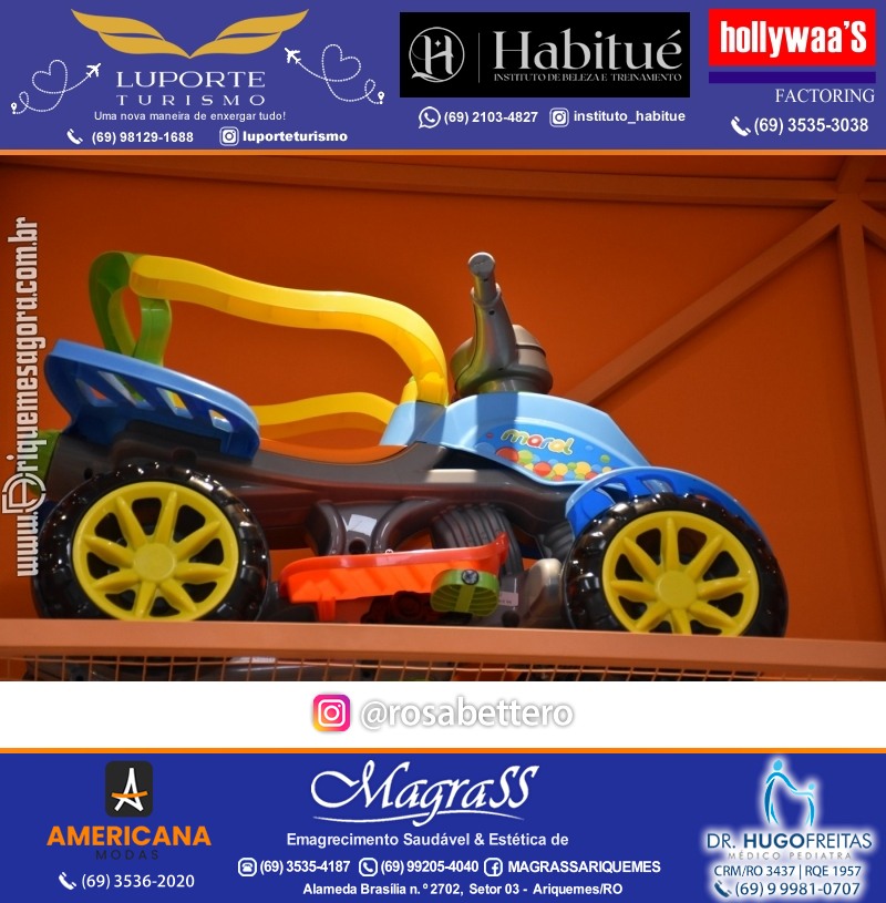 Inauguração CONECTOYS BRINQUEDOS & “Brincar é aprender” Loja de brinquedos no IG Shopping em Ariquemes Rondônia