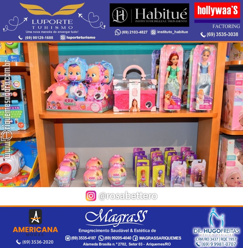 Inauguração CONECTOYS BRINQUEDOS & “Brincar é aprender” Loja de brinquedos no IG Shopping em Ariquemes Rondônia