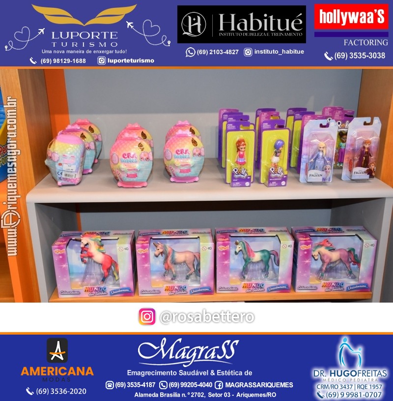 Inauguração CONECTOYS BRINQUEDOS & “Brincar é aprender” Loja de brinquedos no IG Shopping em Ariquemes Rondônia