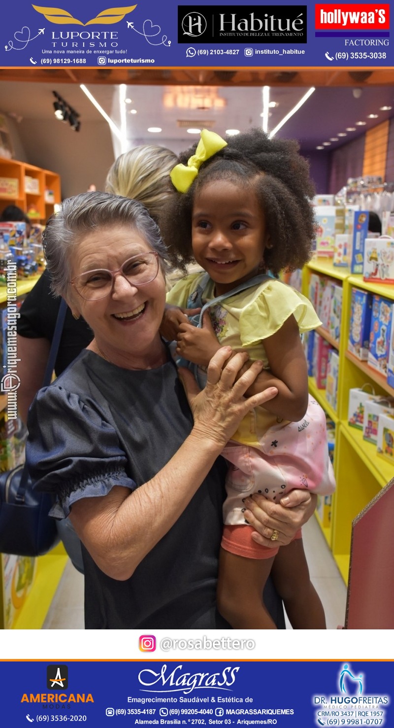 Inauguração CONECTOYS BRINQUEDOS & “Brincar é aprender” Loja de brinquedos no IG Shopping em Ariquemes Rondônia