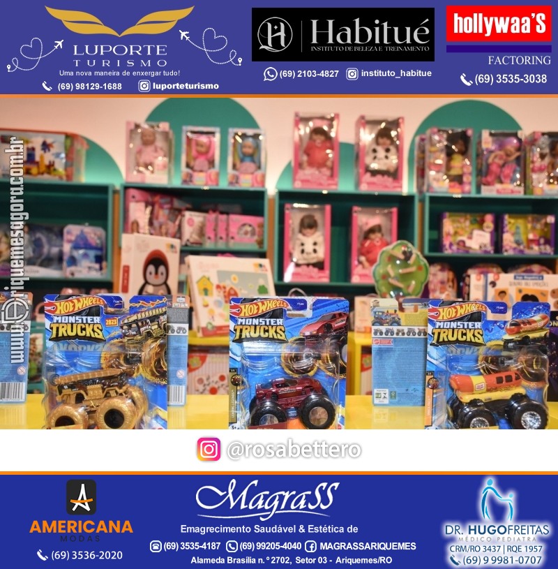 Inauguração CONECTOYS BRINQUEDOS & “Brincar é aprender” Loja de brinquedos no IG Shopping em Ariquemes Rondônia