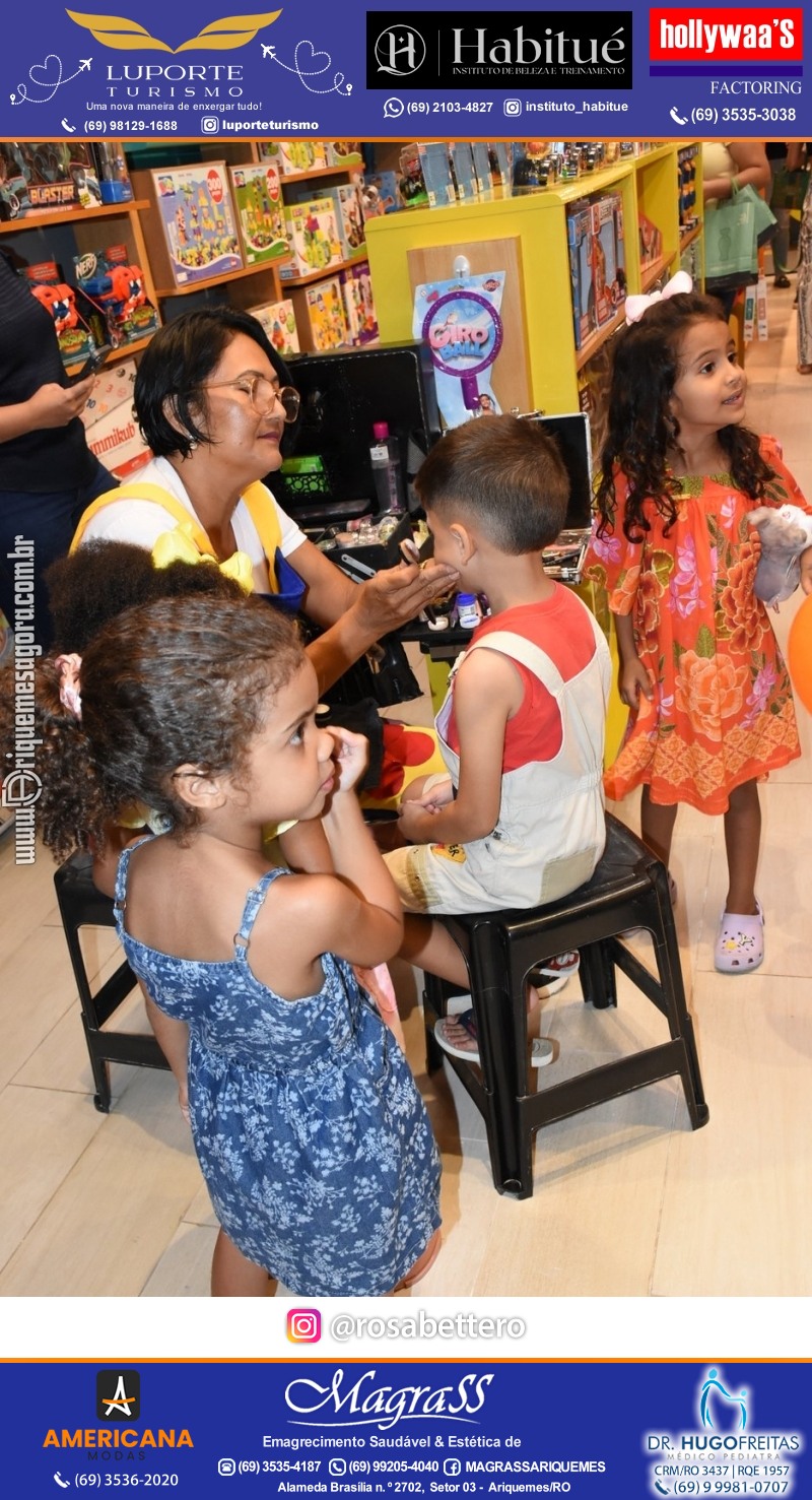 Inauguração CONECTOYS BRINQUEDOS & “Brincar é aprender” Loja de brinquedos no IG Shopping em Ariquemes Rondônia