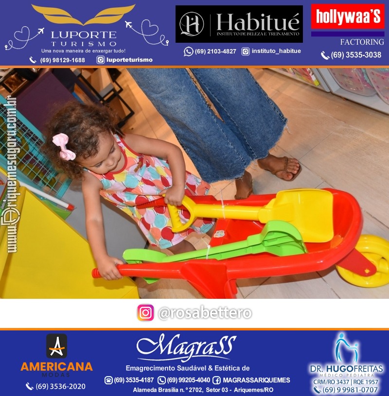 Inauguração CONECTOYS BRINQUEDOS & “Brincar é aprender” Loja de brinquedos no IG Shopping em Ariquemes Rondônia