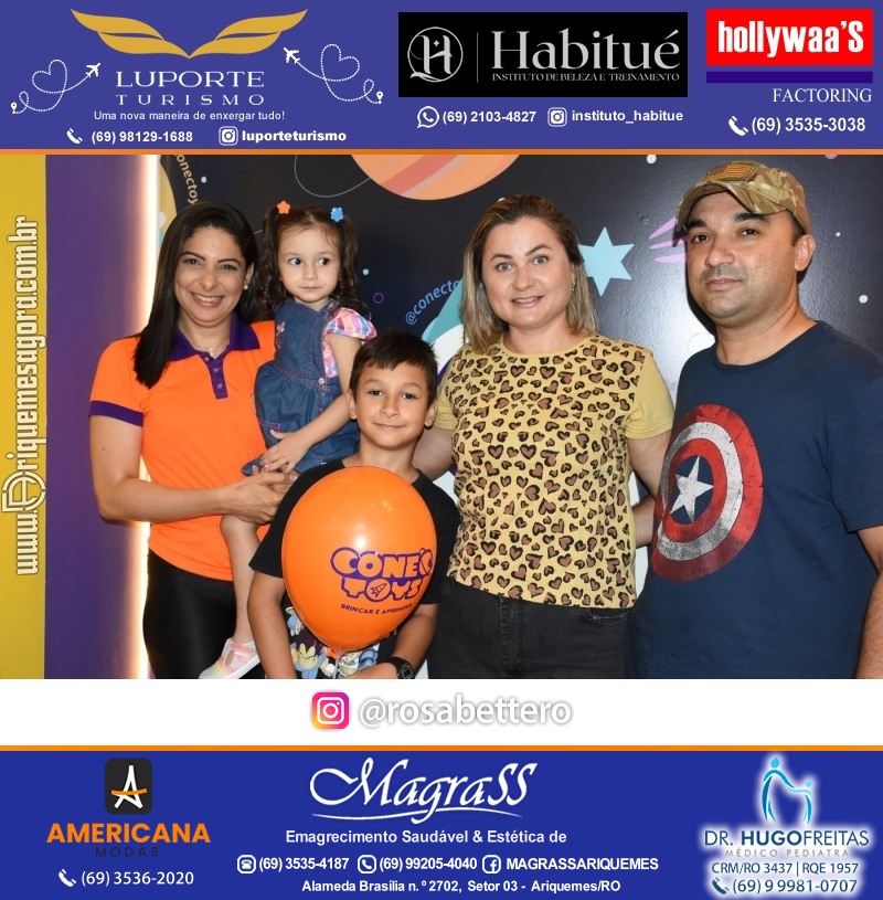 Inauguração CONECTOYS BRINQUEDOS & “Brincar é aprender” Loja de brinquedos no IG Shopping em Ariquemes Rondônia