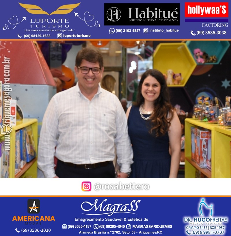 Inauguração CONECTOYS BRINQUEDOS & “Brincar é aprender” Loja de brinquedos no IG Shopping em Ariquemes Rondônia