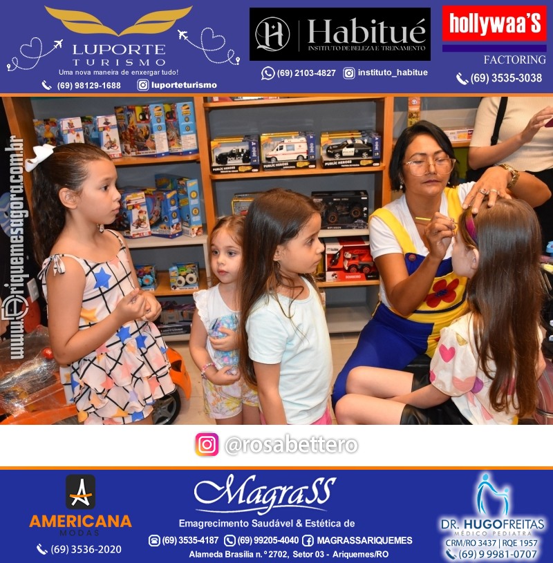 Inauguração CONECTOYS BRINQUEDOS & “Brincar é aprender” Loja de brinquedos no IG Shopping em Ariquemes Rondônia