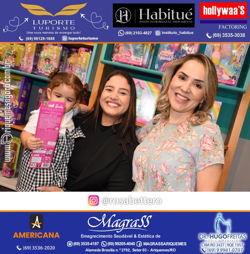 Inauguração CONECTOYS BRINQUEDOS & “Brincar é aprender” Loja de brinquedos no IG Shopping em Ariquemes Rondônia