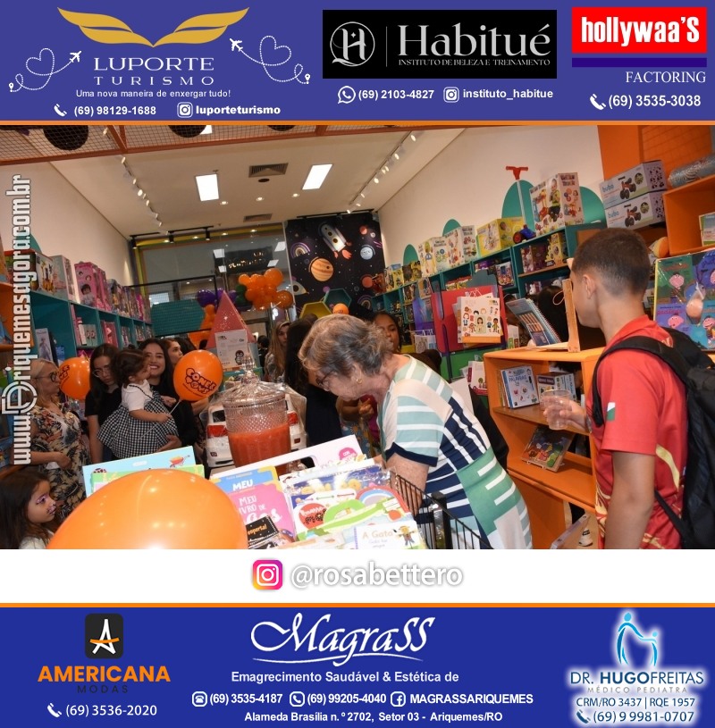 Inauguração CONECTOYS BRINQUEDOS & “Brincar é aprender” Loja de brinquedos no IG Shopping em Ariquemes Rondônia