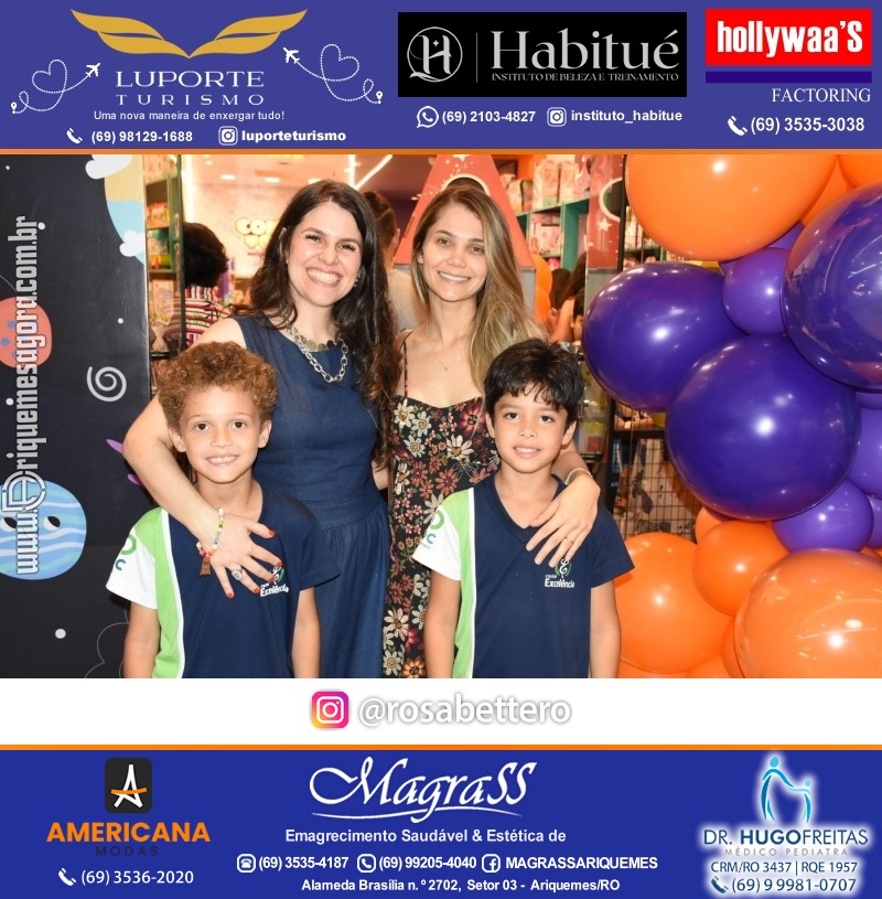 Inauguração CONECTOYS BRINQUEDOS & “Brincar é aprender” Loja de brinquedos no IG Shopping em Ariquemes Rondônia