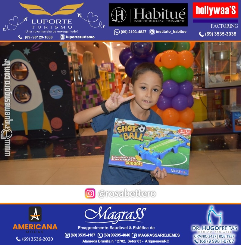 Inauguração CONECTOYS BRINQUEDOS & “Brincar é aprender” Loja de brinquedos no IG Shopping em Ariquemes Rondônia