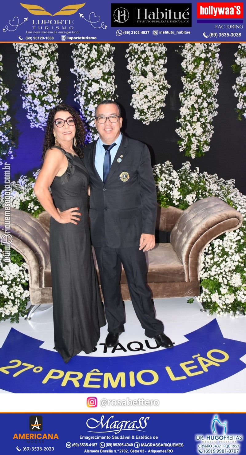 27º DESTAQUE 2023 “Lions Clube Ariquemes Canaã” Prêmio Leão em Ariquemes Rondônia