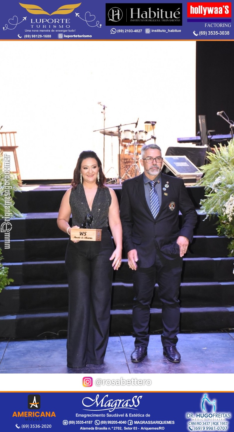 27º DESTAQUE 2023 “Lions Clube Ariquemes Canaã” Prêmio Leão em Ariquemes Rondônia