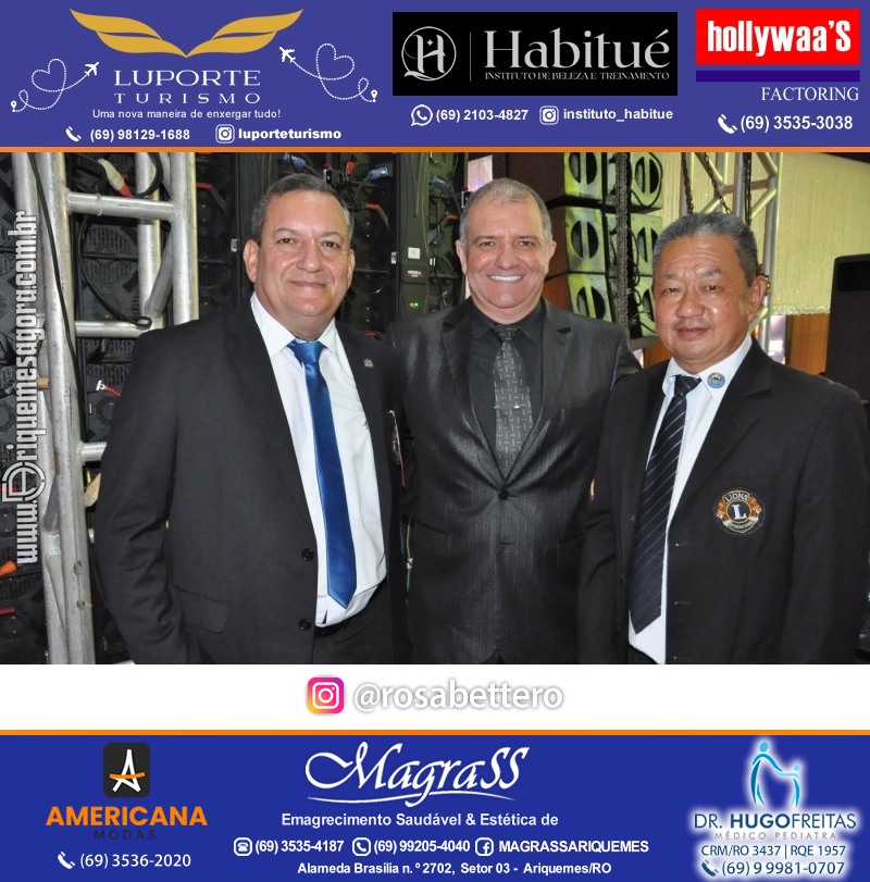 27º DESTAQUE 2023 “Lions Clube Ariquemes Canaã” Prêmio Leão em Ariquemes Rondônia