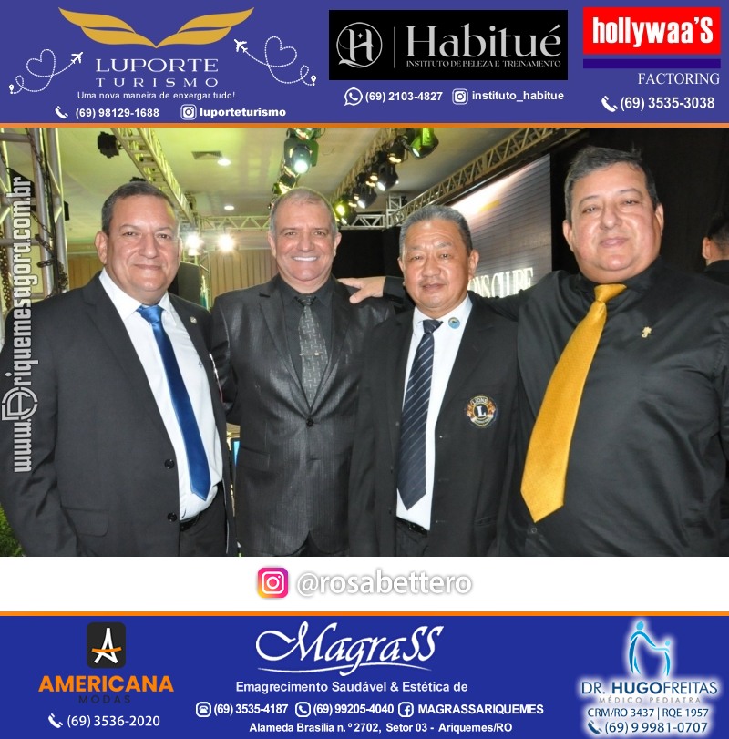 27º DESTAQUE 2023 “Lions Clube Ariquemes Canaã” Prêmio Leão em Ariquemes Rondônia