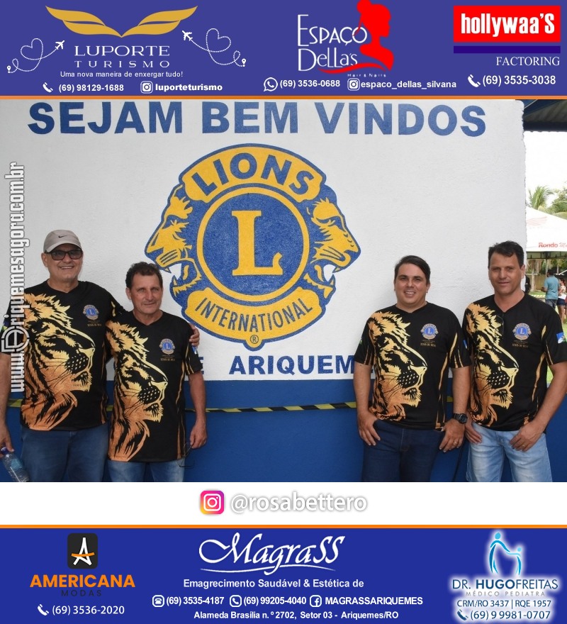 Lions Clube Ariquemes Canaã faz “DIA DE SAÚDE” a População com diversas atividades
