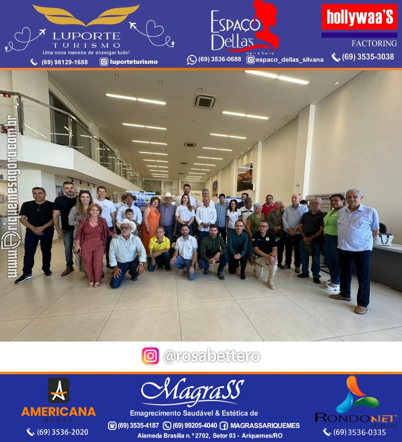 Lançamento 15º Leilão Direito de Viver em Ariquemes em Prol Hospital de Amor de Rondônia