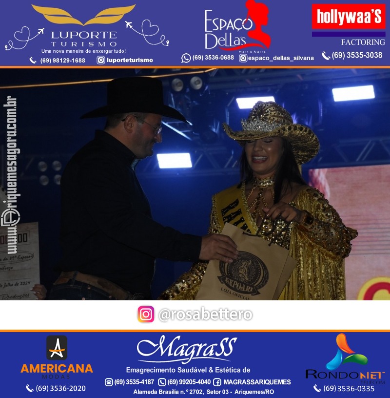 EXPOARI 2024 - Baile do Cowboy em Ariquemes Rondônia