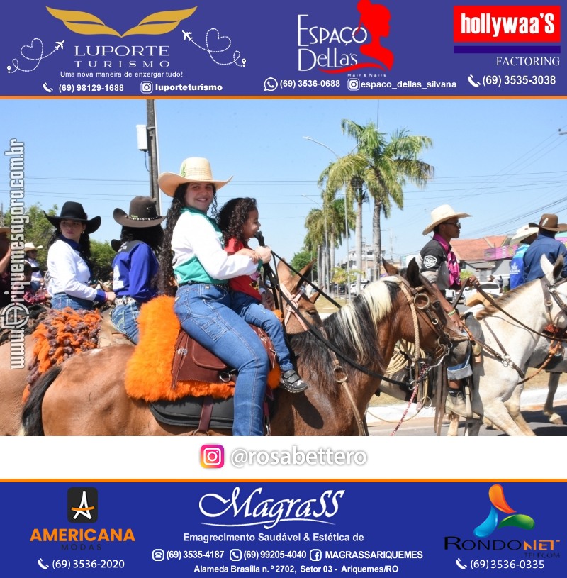 EXPOARI 2024 - Cavalgada em Ariquemes Rondônia
