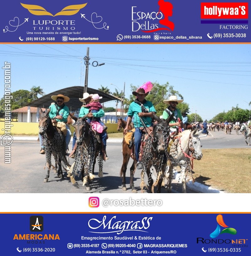 EXPOARI 2024 - Cavalgada em Ariquemes Rondônia