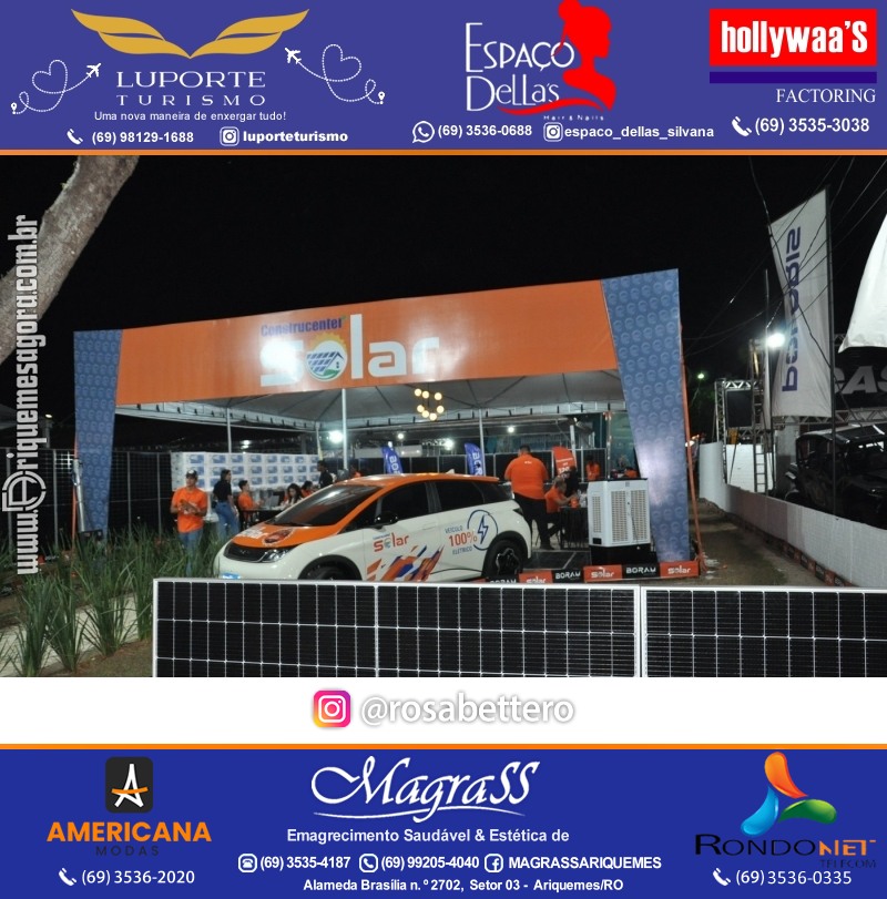 EXPOARI 2024 – Abertura & Show Hugo & Guilherme & Galera & Camarotes & V8 na APA em Ariquemes Rondônia