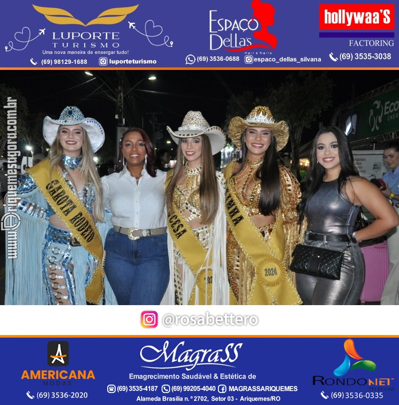 EXPOARI 2024 – Abertura & Show Hugo & Guilherme & Galera & Camarotes & V8 na APA em Ariquemes Rondônia