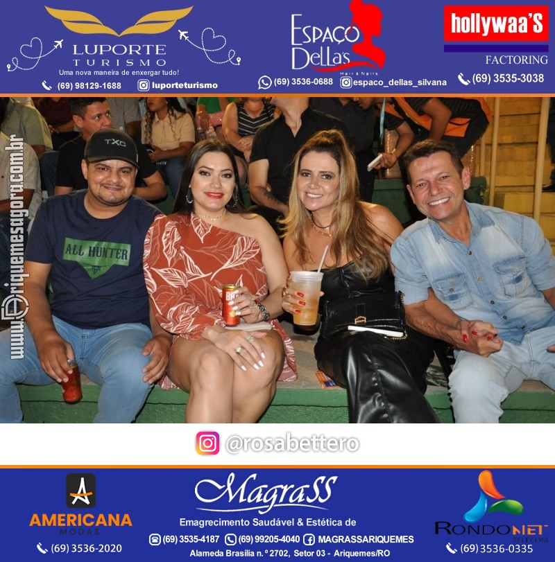 EXPOARI 2024 – Abertura & Show Hugo & Guilherme & Galera & Camarotes & V8 na APA em Ariquemes Rondônia