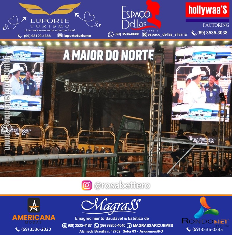 EXPOARI 2024 – Abertura & Show Hugo & Guilherme & Galera & Camarotes & V8 na APA em Ariquemes Rondônia