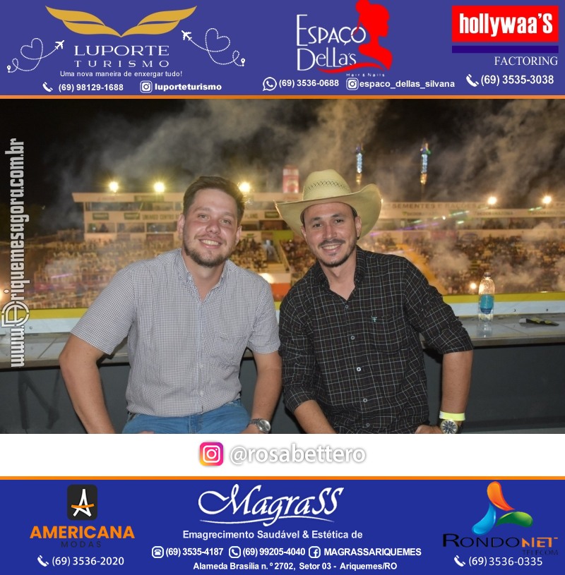 EXPOARI 2024 – Abertura & Show Hugo & Guilherme & Galera & Camarotes & V8 na APA em Ariquemes Rondônia