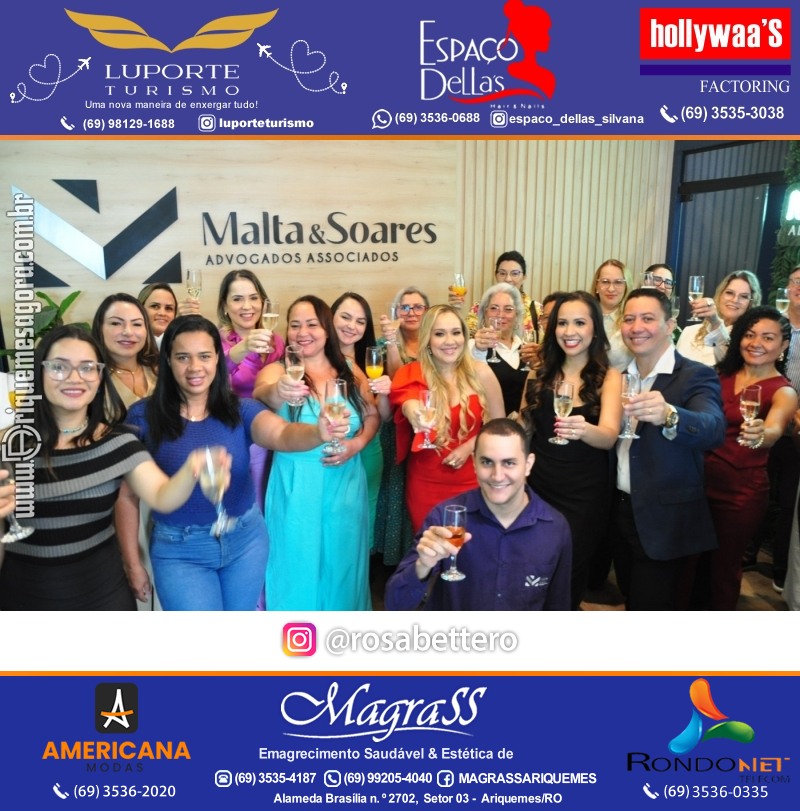 Inauguração das novas instalações do escritório  MALTA & SOARES ADVOGADOS ASSOCIADOS em Ariquemes Rondônia