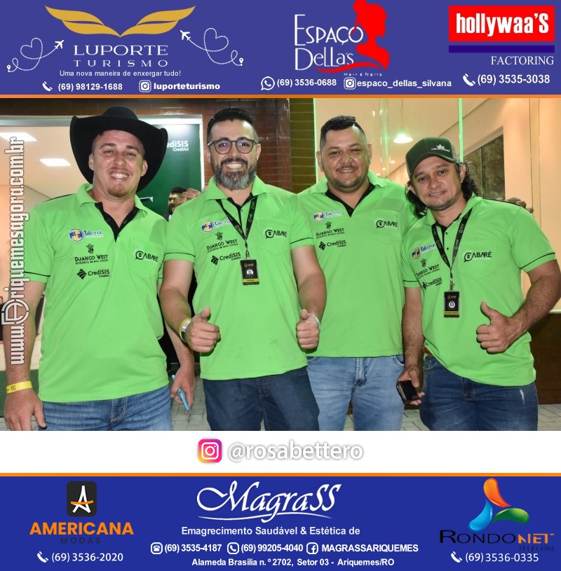 EXPOARI 2024 - Show com Ícaro & Gilmar & Galera & V8 na APA em Ariquemes Rondônia