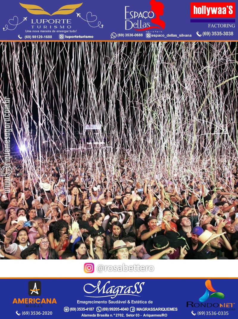 EXPOARI 2024 - Show com Henrique e Juliano & Galera & V8 na APA em Ariquemes Rondônia