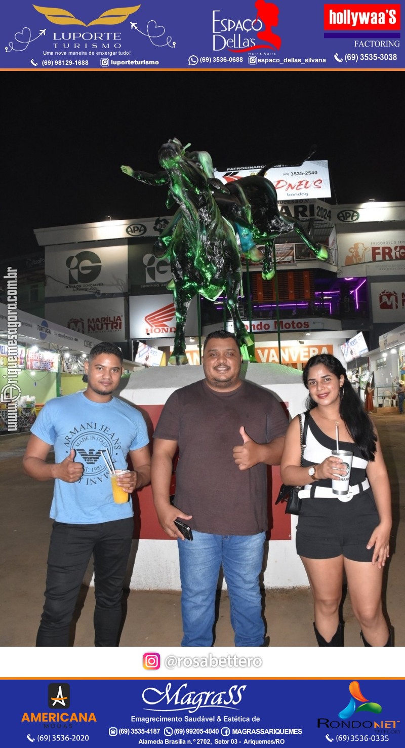 EXPOARI 2024 - Show com Henrique e Juliano & Galera & V8 na APA em Ariquemes Rondônia