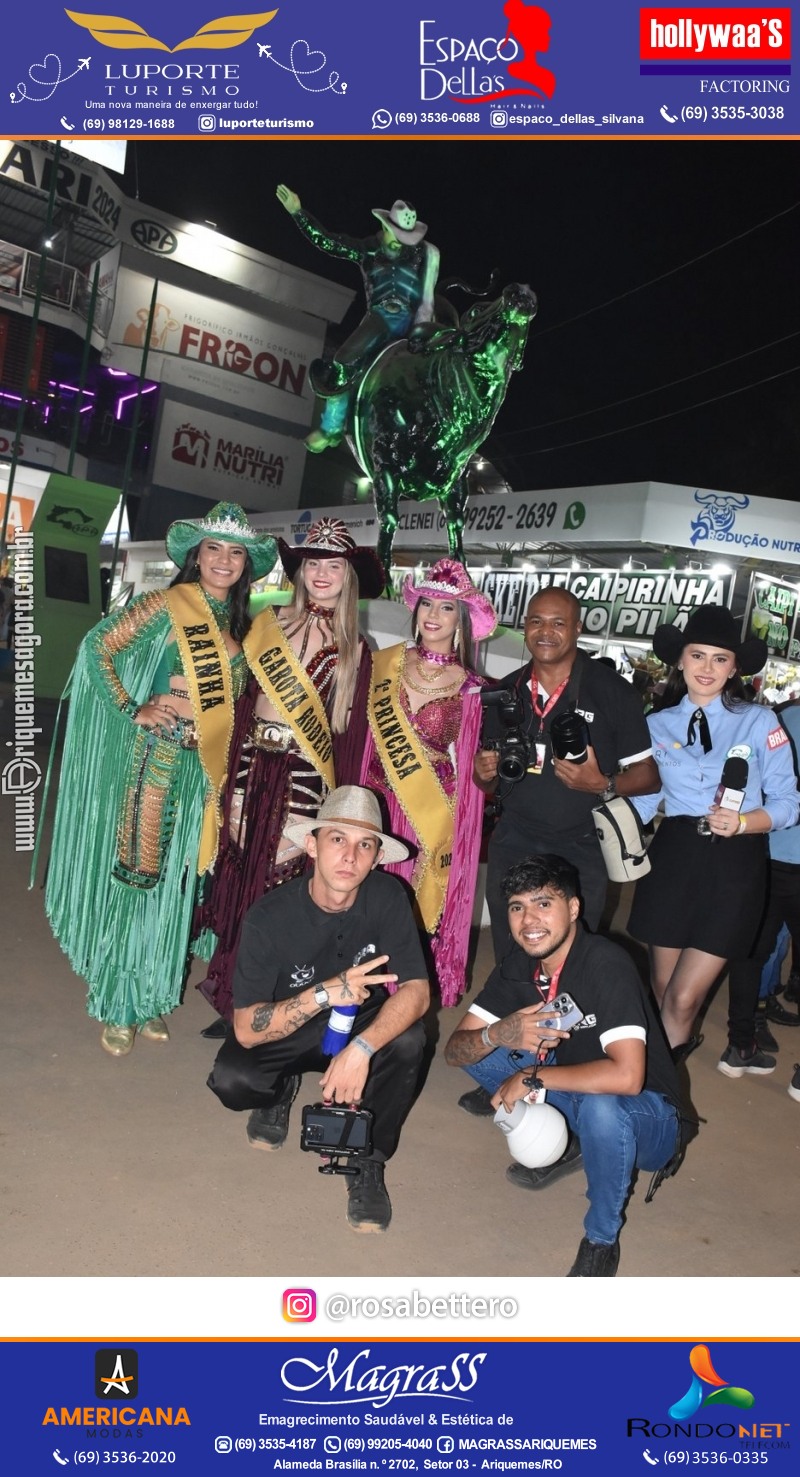 EXPOARI 2024 - Show com Henrique e Juliano & Galera & V8 na APA em Ariquemes Rondônia