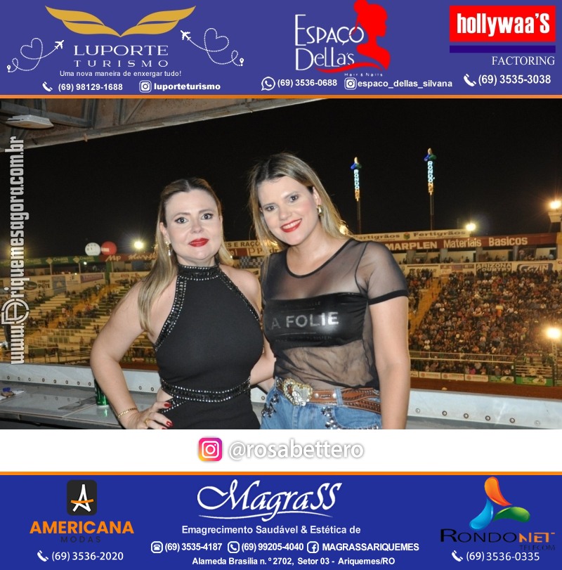 EXPOARI 2024 - Show com Maiara & Maraisa & Camarote & Galera & V8 na APA em Ariquemes Rondônia