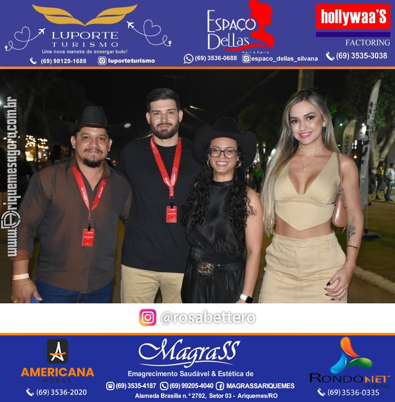 EXPOARI 2024 - Show com Maiara & Maraisa & Camarote & Galera & V8 na APA em Ariquemes Rondônia