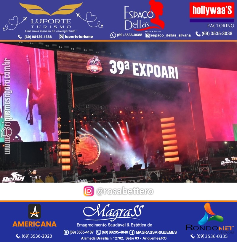 EXPOARI 2024 - Show com Maiara & Maraisa & Camarote & Galera & V8 na APA em Ariquemes Rondônia