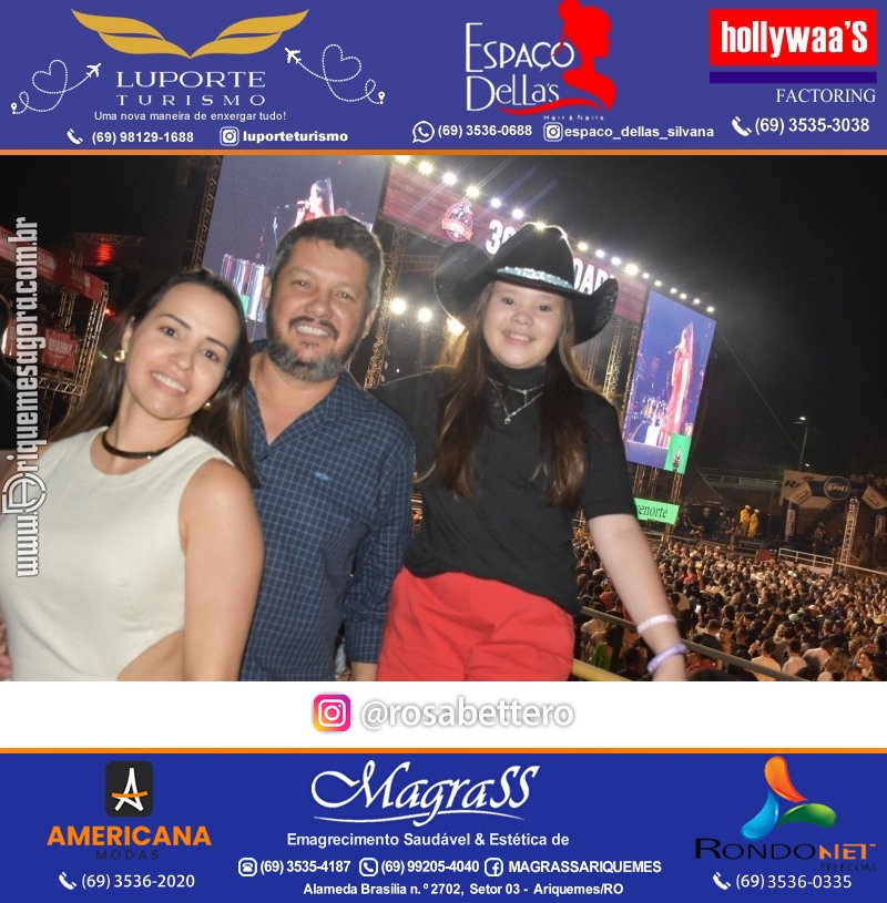 EXPOARI 2024 - Show com Maiara & Maraisa & Camarote & Galera & V8 na APA em Ariquemes Rondônia