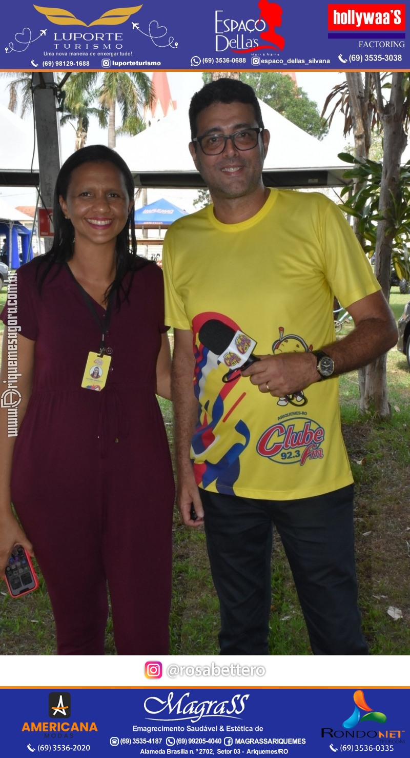 Abertura 16ª GIMA NA PRAÇA Evento Social, Cultural e Comercial “GRUPO GILBERTO MIRANDA” em Ariquemes Rondônia