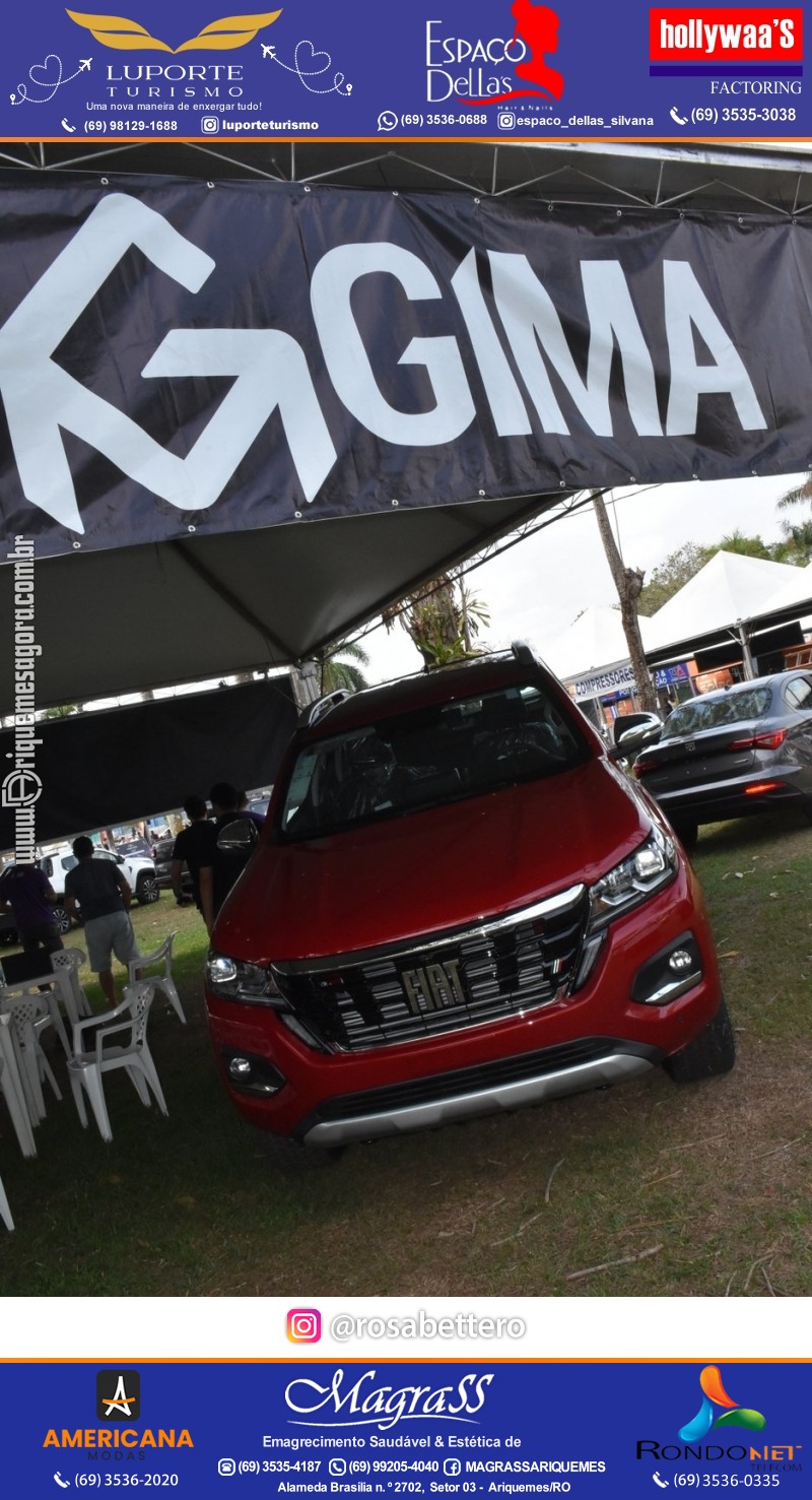 Abertura 16ª GIMA NA PRAÇA Evento Social, Cultural e Comercial “GRUPO GILBERTO MIRANDA” em Ariquemes Rondônia